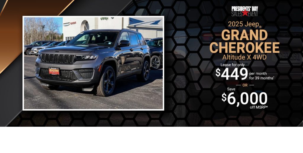 2025 Jeep Grand Cherokee Altitude X 4WD