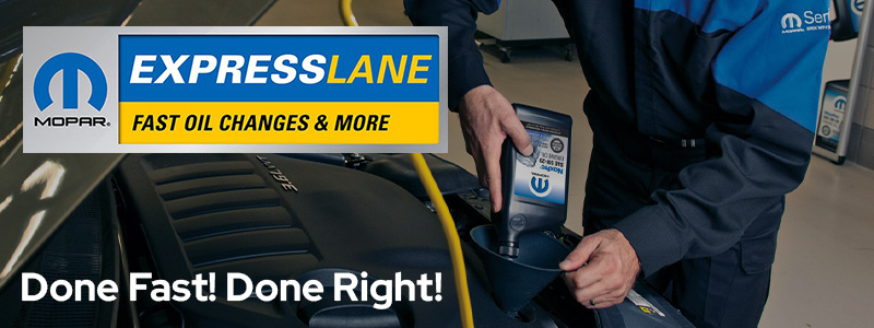 Zappone CDJR’s Express Lane Service