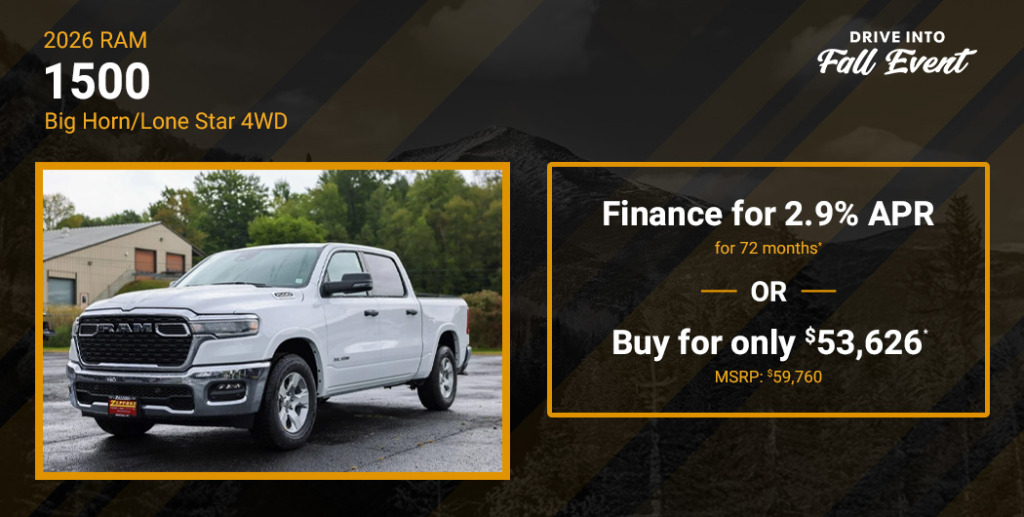 2026 Ram 1500 Big Horn/Lone Star 4WD