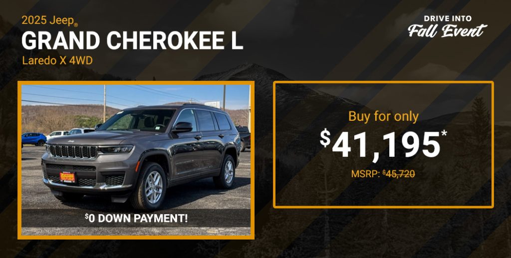 2025 Jeep Grand Cherokee L Laredo 4WD