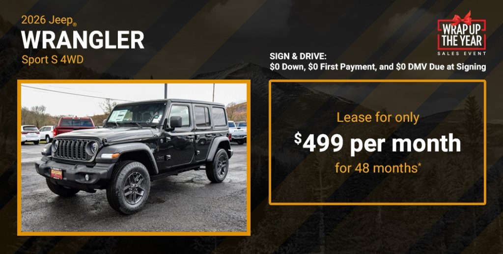 2026 Jeep Wrangler Sport S 4WD