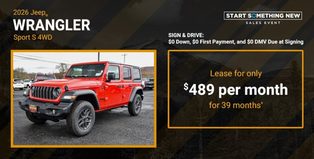 2026 Jeep Wrangler Sport S 4WD