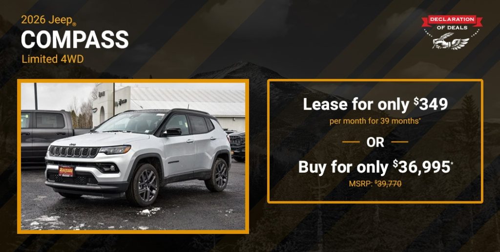 2026 Jeep Compass Limited 4WD
