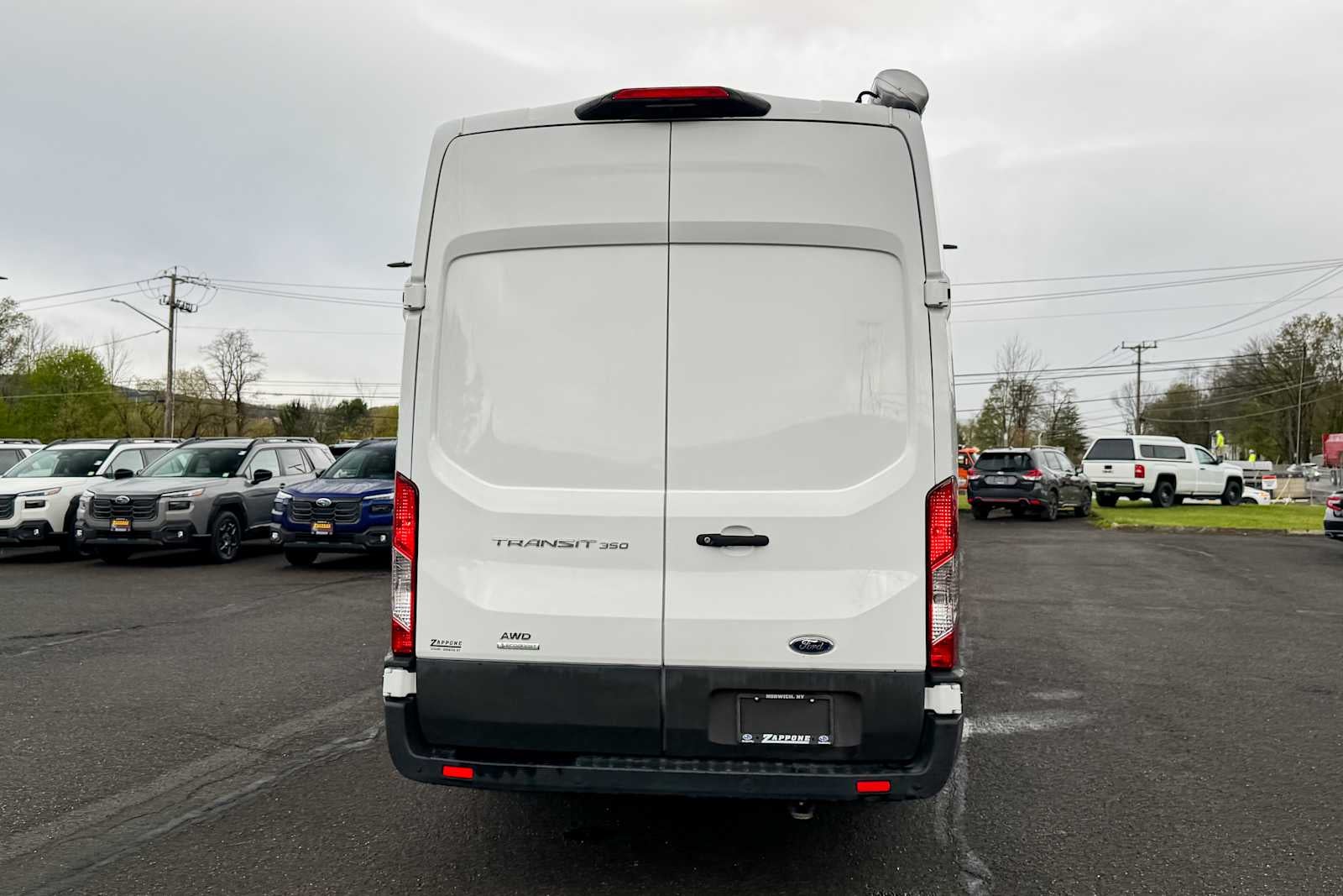 2023 Ford Transit Cargo Van T-350 148" EL Hi Rf 9500 GVWR AWD