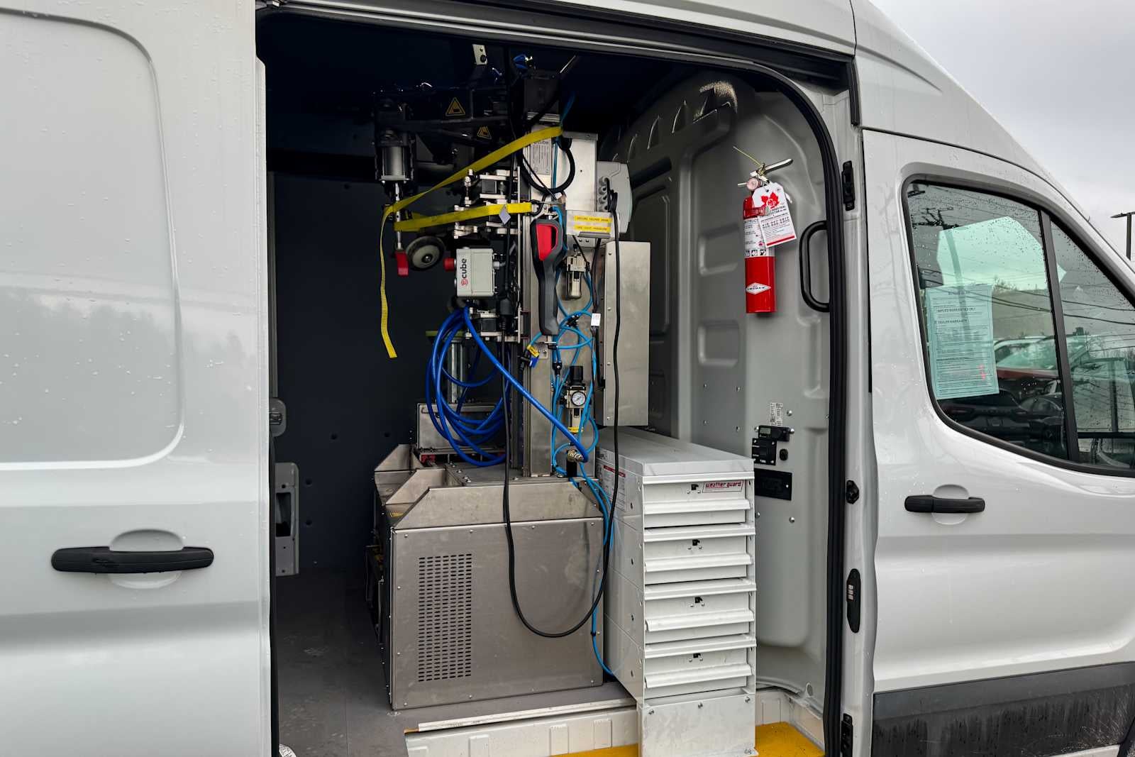 2023 Ford Transit Cargo Van T-350 148" EL Hi Rf 9500 GVWR AWD