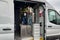 2023 Ford Transit Cargo Van T-350 148" EL Hi Rf 9500 GVWR AWD
