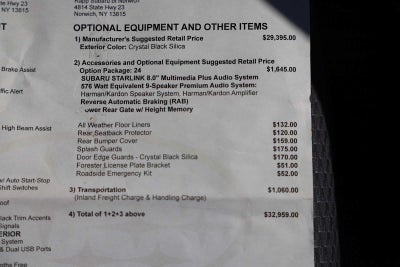 2021 Subaru Forester Sport