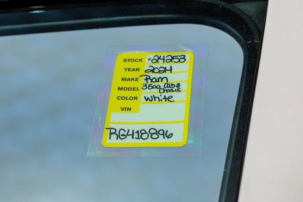 2024 RAM 3500 Chassis Cab Tradesman