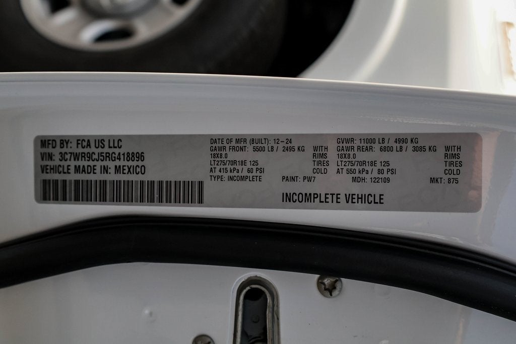 2024 RAM 3500 Chassis Cab Tradesman