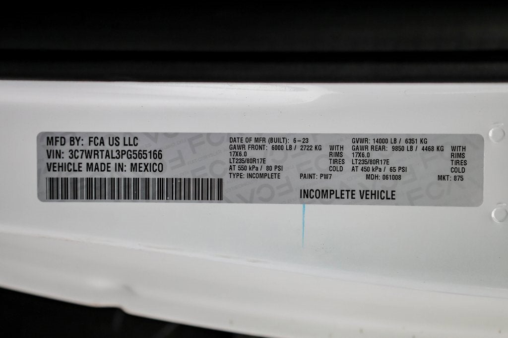 2023 RAM 3500 Chassis Cab Tradesman