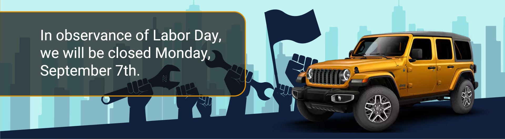 Closed Labor Day