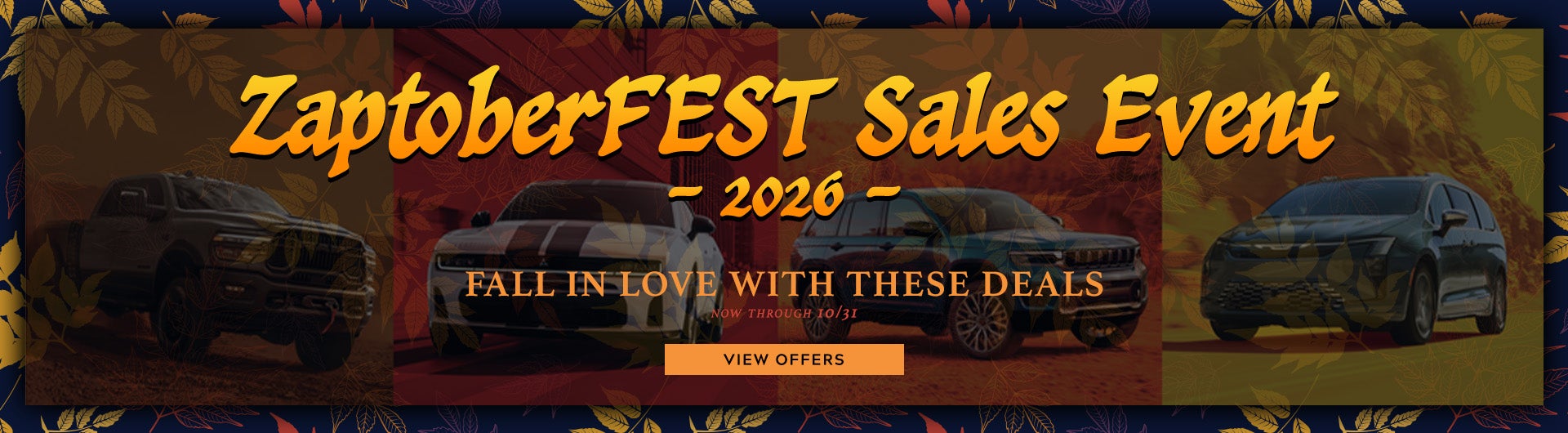 Zaptoberfest sales event