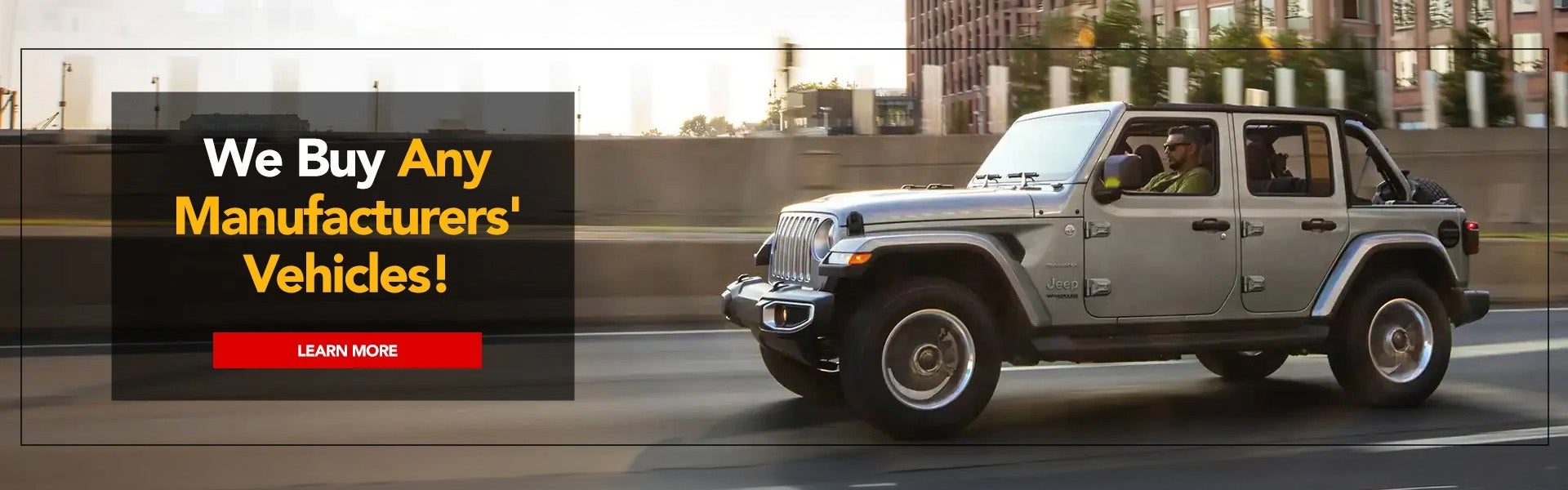 we buy out any manufacturers lease