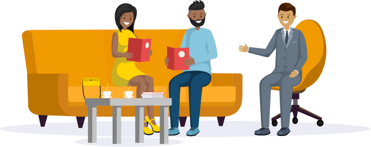 customer service illustration