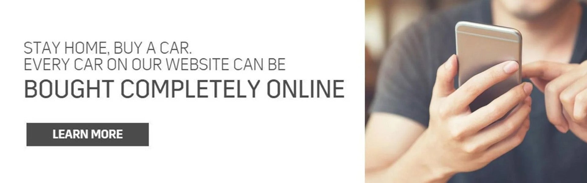 every car on our website can be bought online